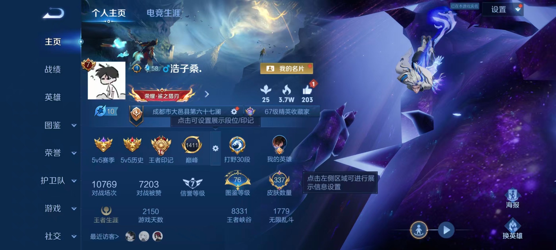 WZQM4461747王者荣耀账号详情图19