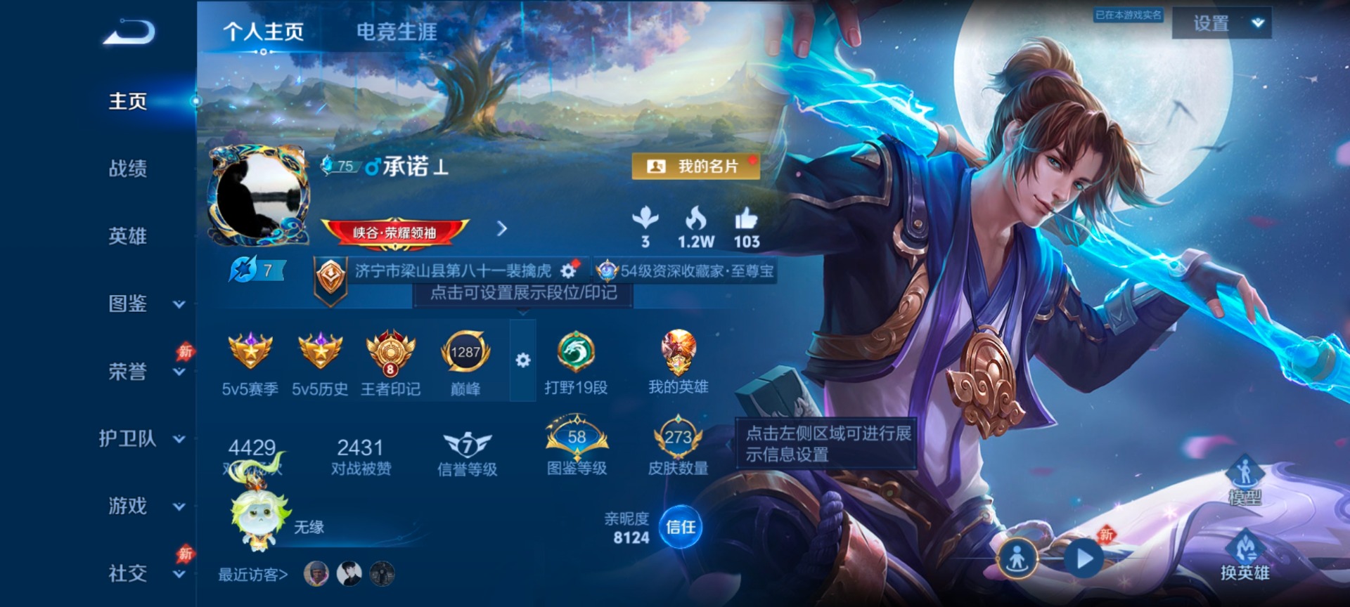 WZQM4393421王者荣耀账号详情图10 WZQM4393421王者荣耀账号详情图10