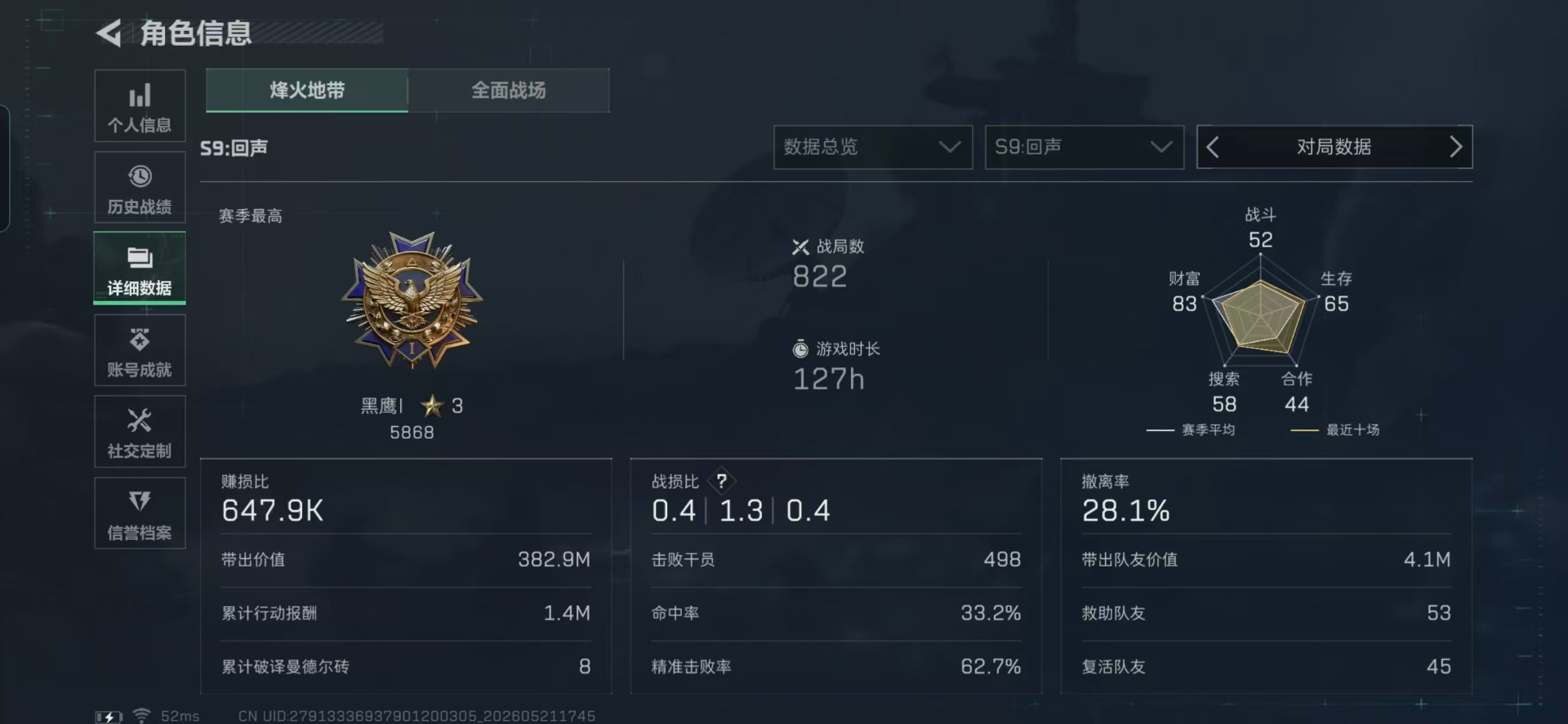 SJZQM4144146三角洲行动账号详情图26 SJZQM4144146三角洲行动账号详情图26