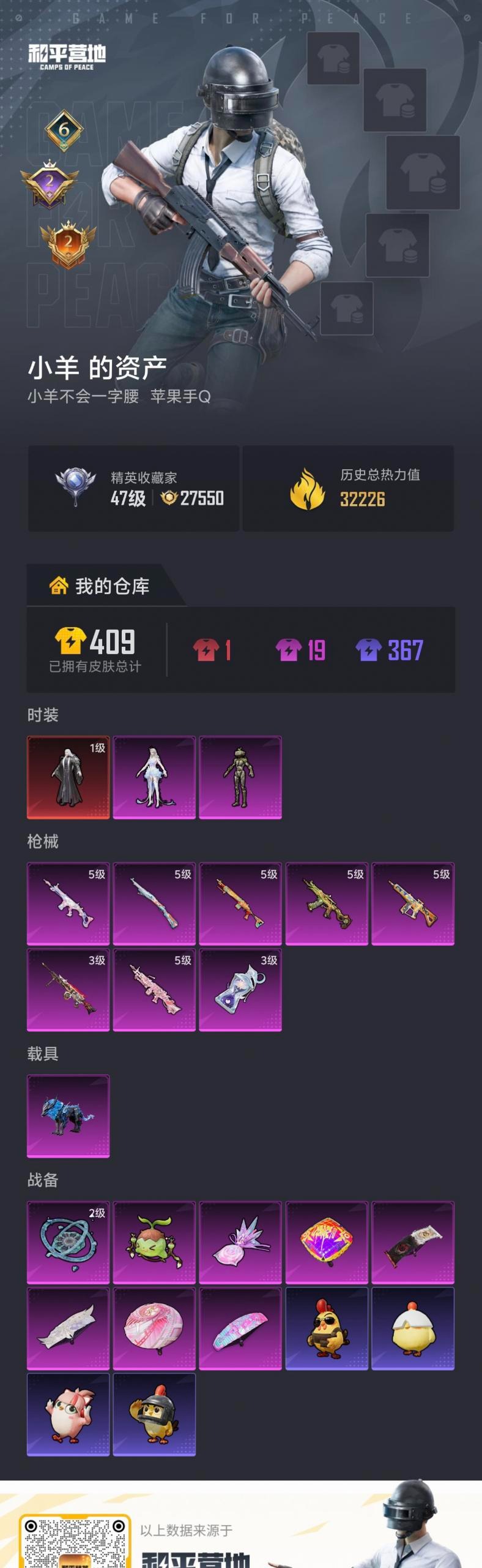 HPQM4295129和平精英账号详情图25 HPQM4295129和平精英账号详情图25