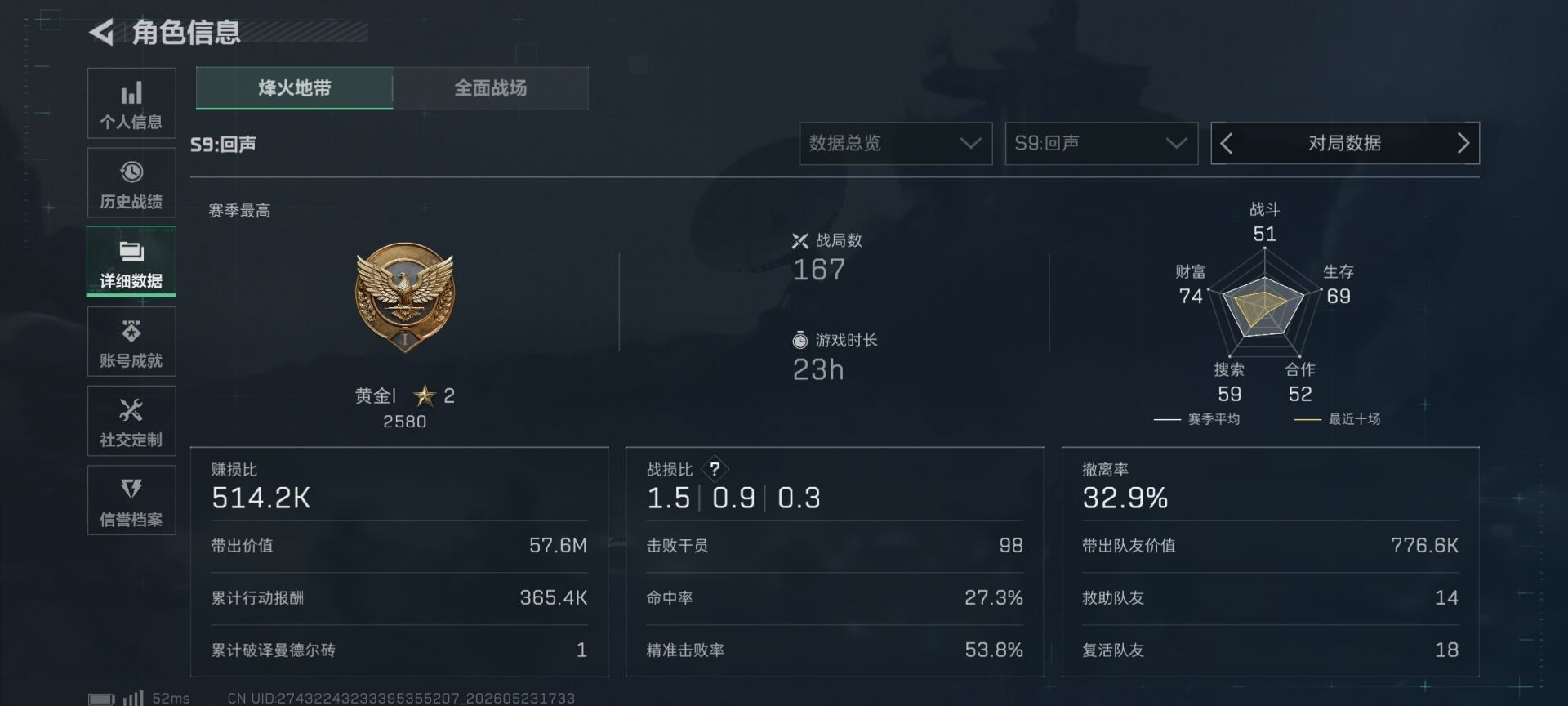 SJZQM4160339三角洲行动账号详情图27 SJZQM4160339三角洲行动账号详情图27