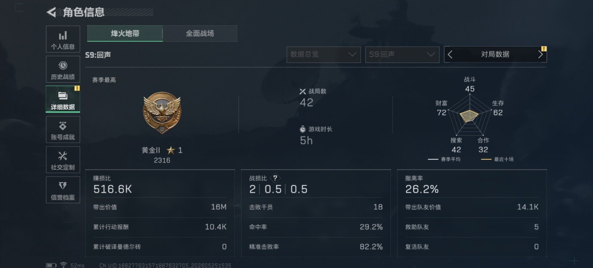 SJZQM4155000三角洲行动账号详情图5 SJZQM4155000三角洲行动账号详情图5