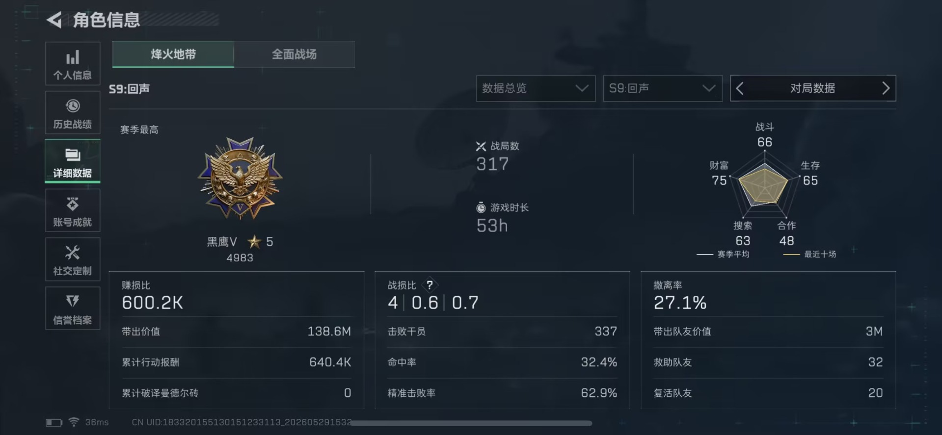 SJZQM4155718三角洲行动账号详情图9 SJZQM4155718三角洲行动账号详情图9