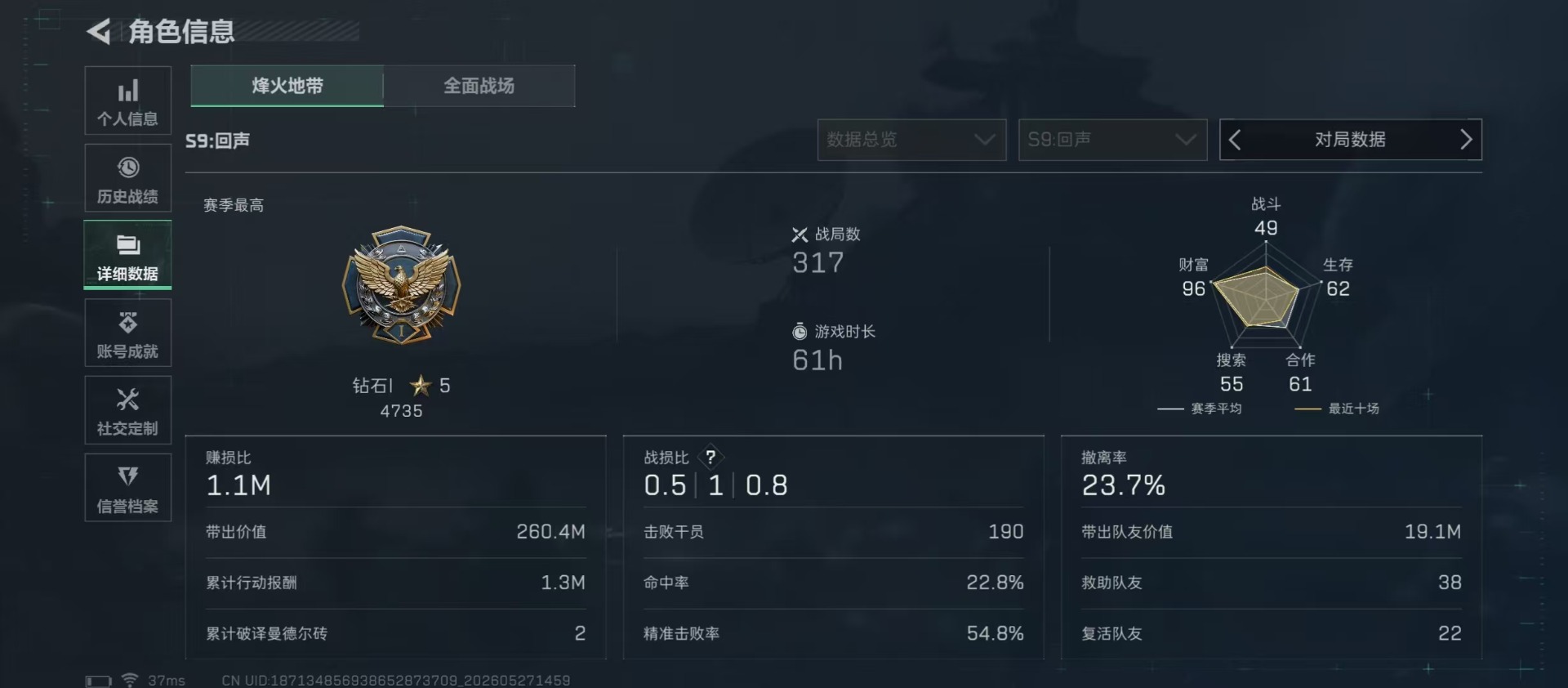 SJZQM4157413三角洲行动账号详情图25 SJZQM4157413三角洲行动账号详情图25