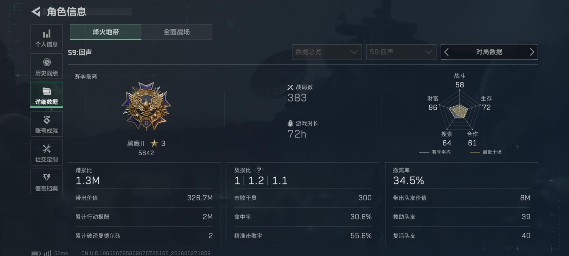 SJZQM4166160三角洲行动账号详情图3 SJZQM4166160三角洲行动账号详情图3
