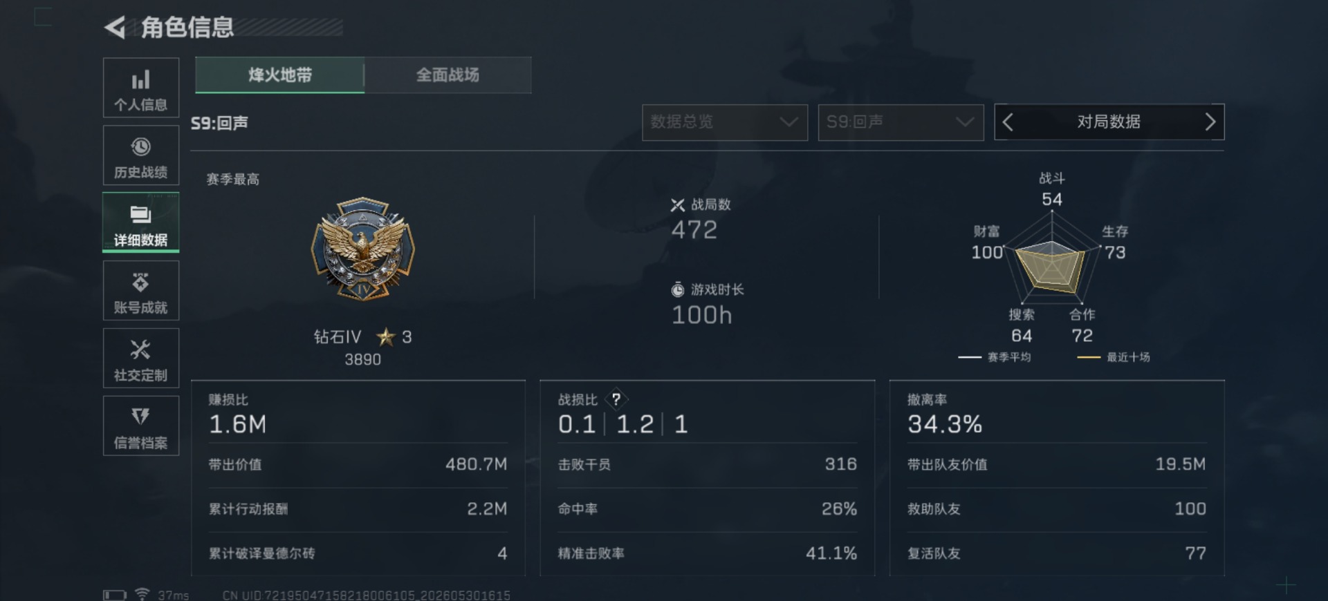 SJZQM4155283三角洲行动账号详情图5 SJZQM4155283三角洲行动账号详情图5