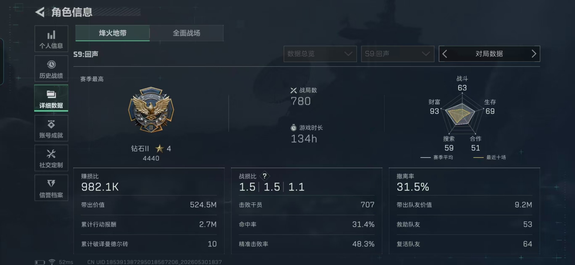 SJZQM4159340三角洲行动账号详情图19