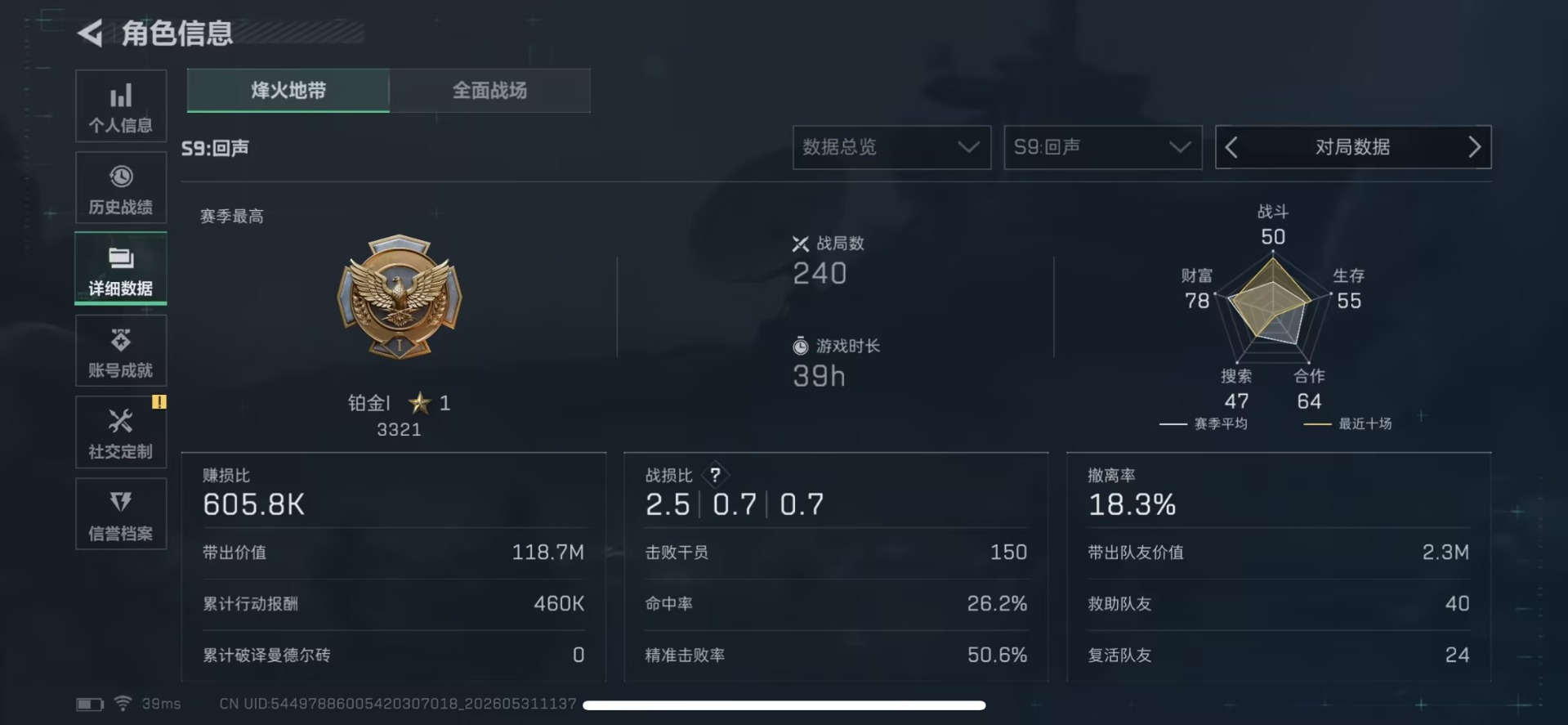SJZQM4154761三角洲行动账号详情图8 SJZQM4154761三角洲行动账号详情图8