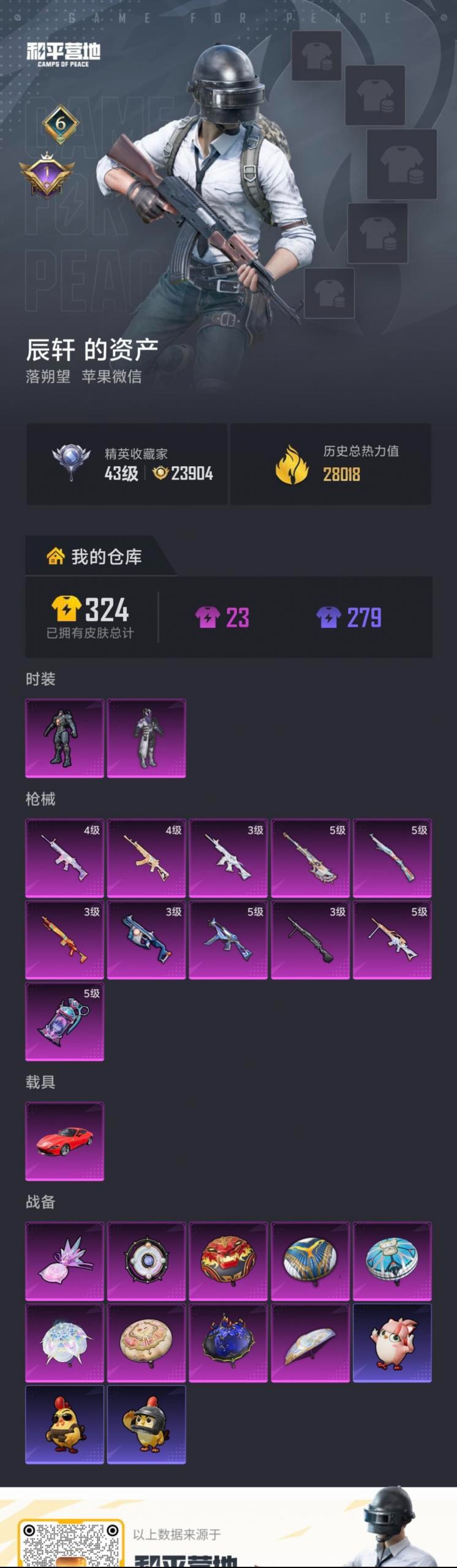 HPQM4258335和平精英账号详情图6