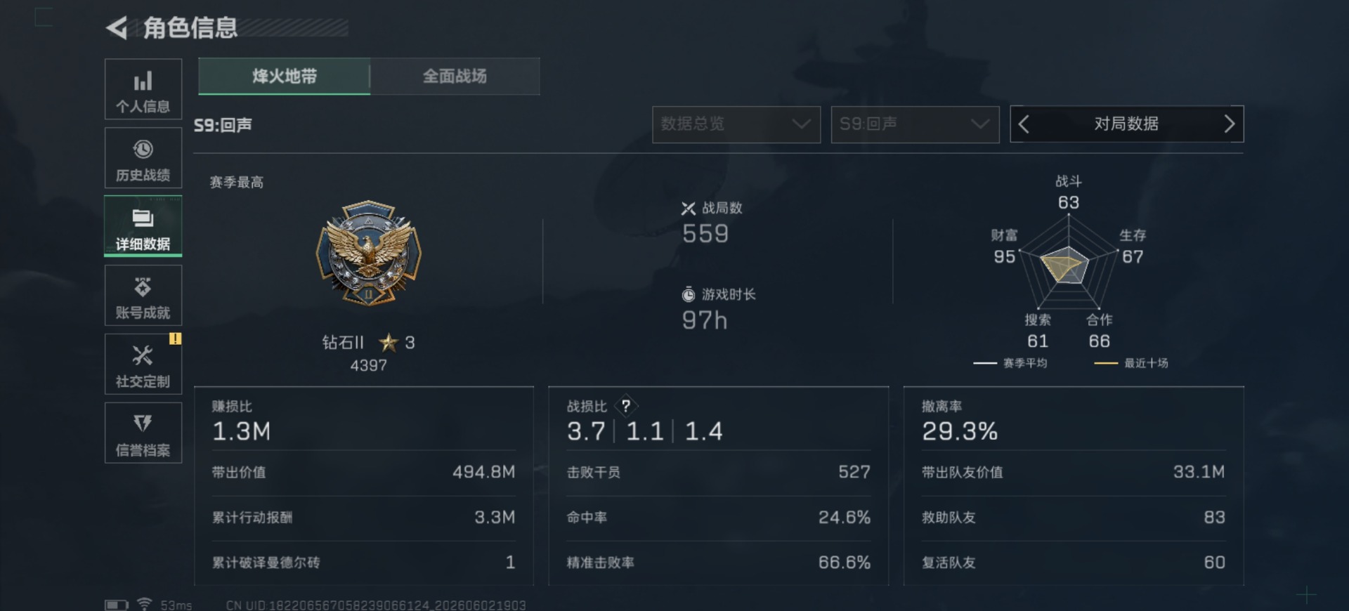 SJZQM4194643三角洲行动账号详情图5 SJZQM4194643三角洲行动账号详情图5