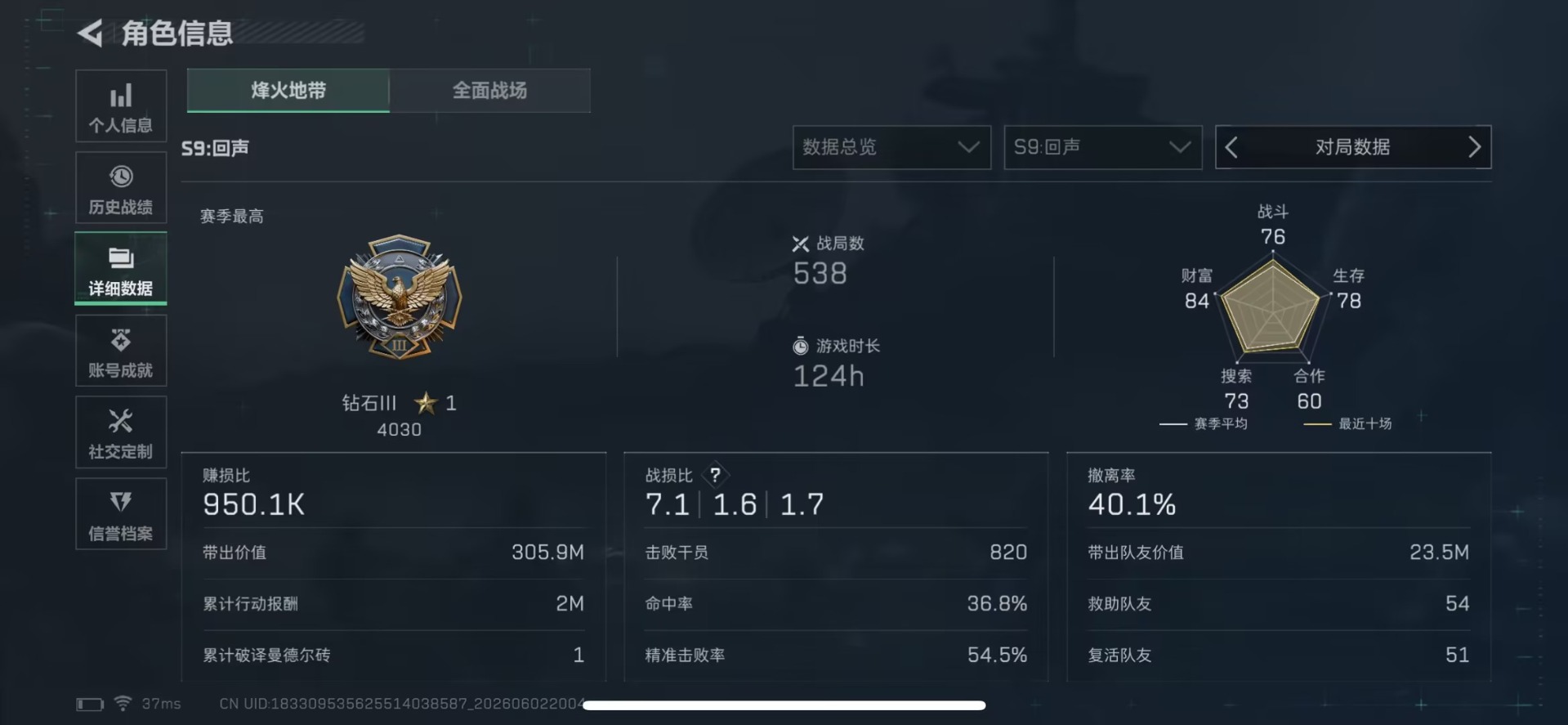SJZQM4211847三角洲行动账号详情图17 SJZQM4211847三角洲行动账号详情图17