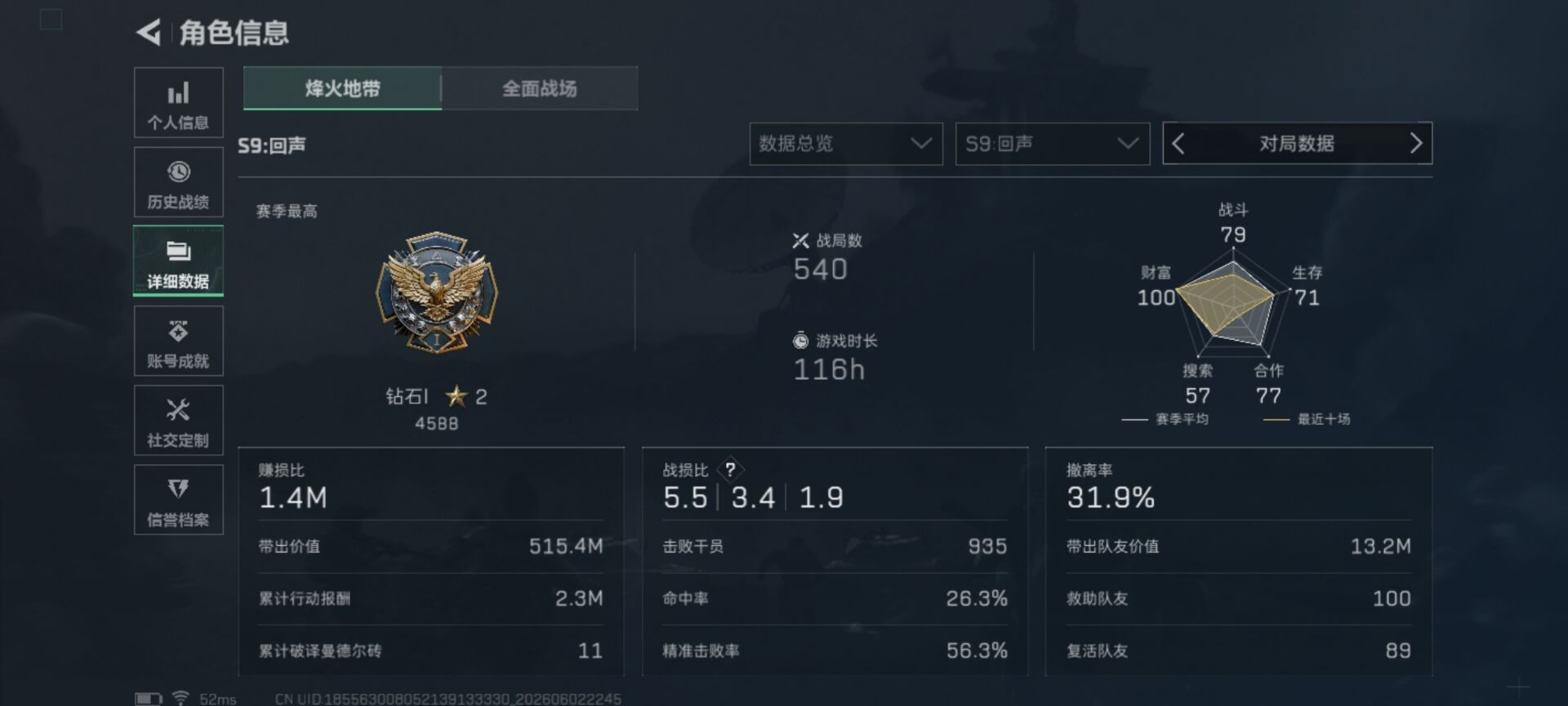 SJZQM4154753三角洲行动账号详情图24 SJZQM4154753三角洲行动账号详情图24