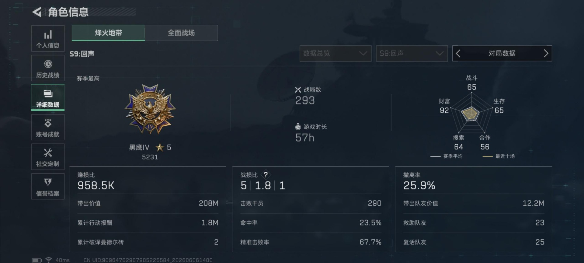 SJZQM4156811三角洲行动账号详情图8 SJZQM4156811三角洲行动账号详情图8