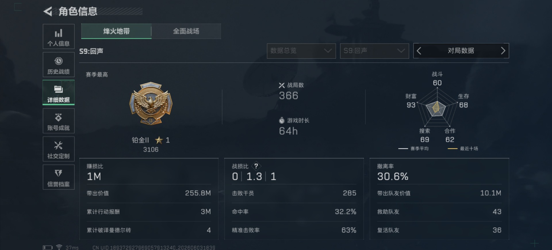 SJZQM4154410三角洲行动账号详情图5 SJZQM4154410三角洲行动账号详情图5