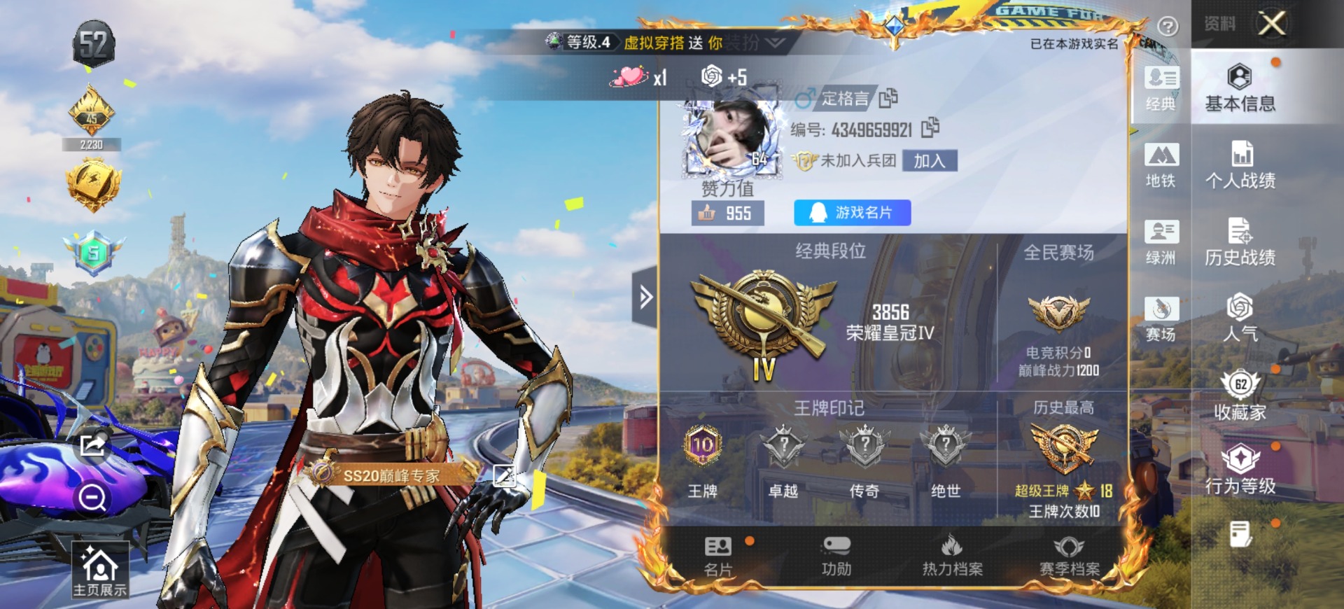 HPQM4264712和平精英账号详情图31