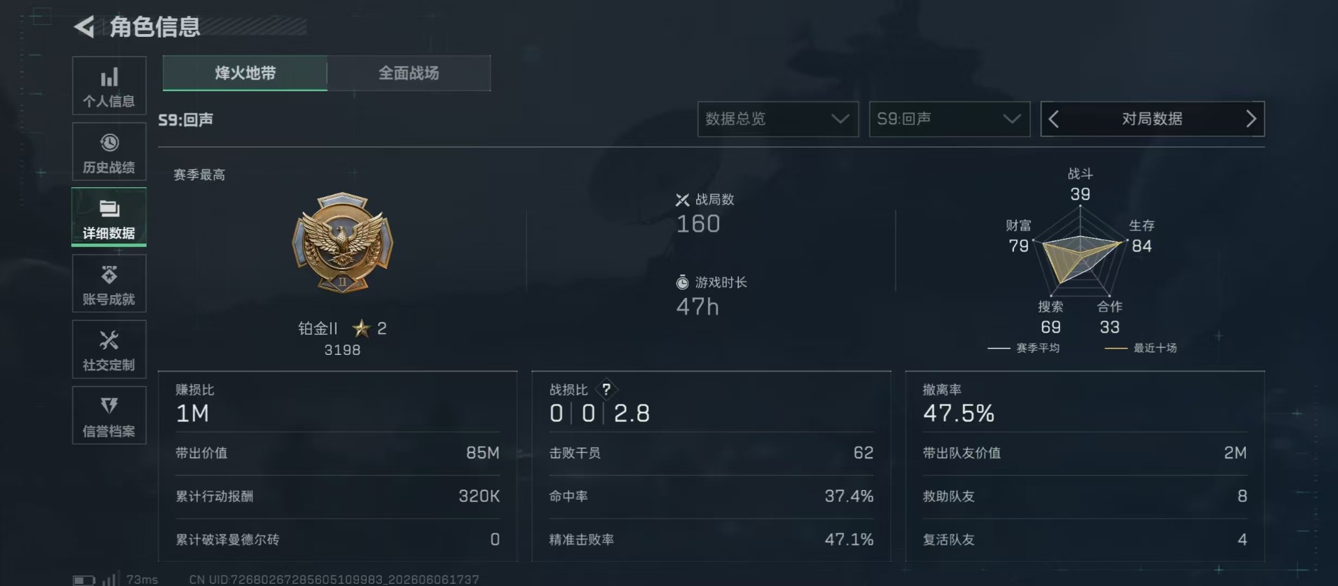 SJZQM4160506三角洲行动账号详情图20 SJZQM4160506三角洲行动账号详情图20