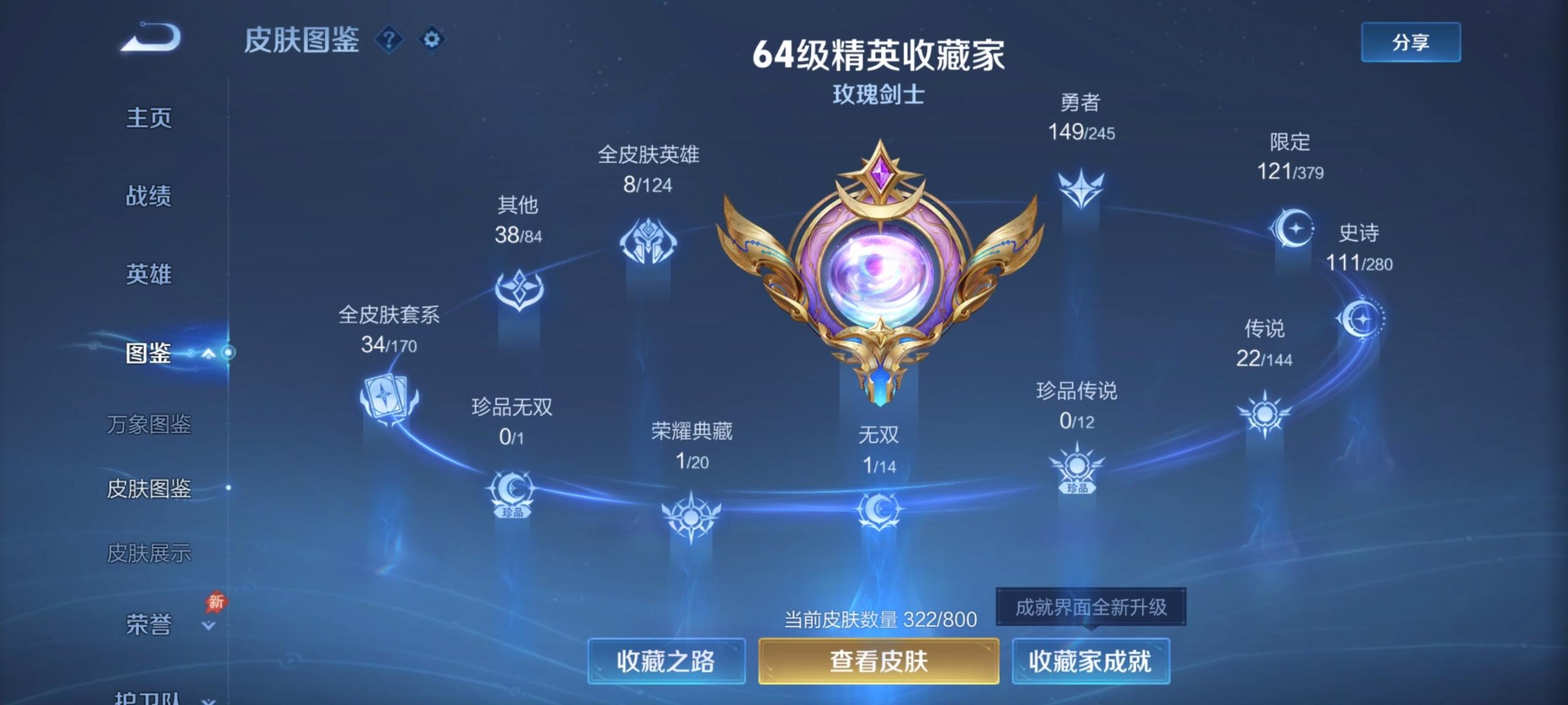 WZQM4433769王者荣耀账号详情图8