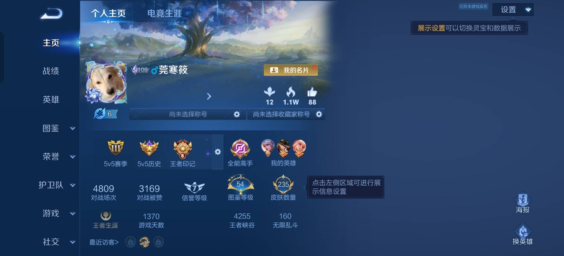 WZQM4438654王者荣耀账号详情图7