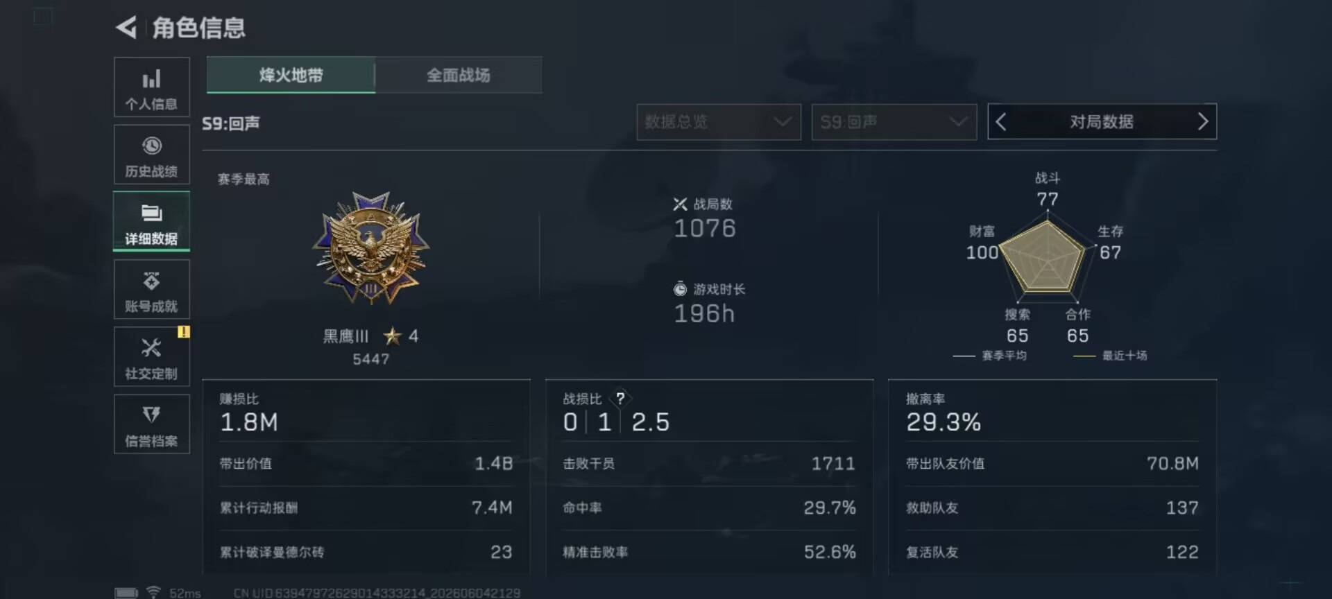 SJZQM4209804三角洲行动账号详情图23 SJZQM4209804三角洲行动账号详情图23