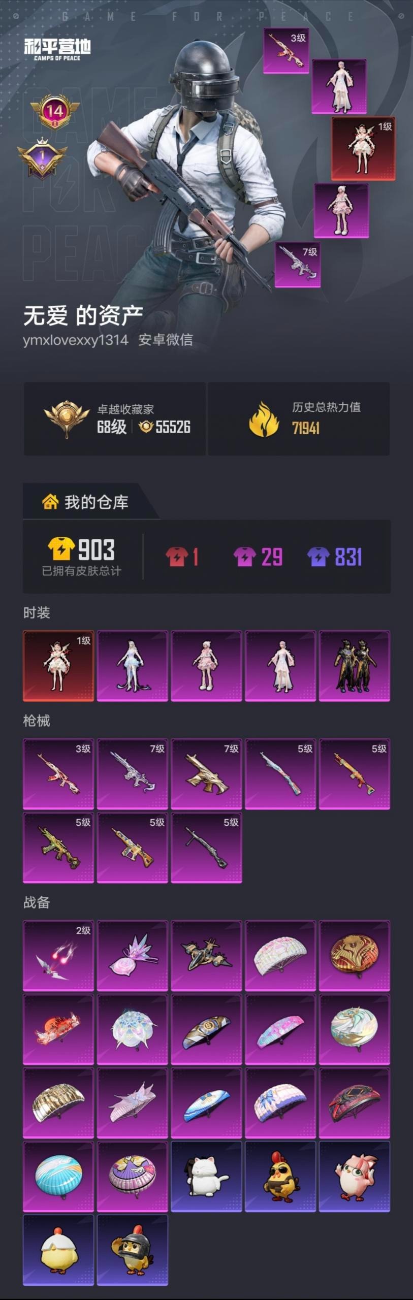 HPQM4257222和平精英账号详情图26 HPQM4257222和平精英账号详情图26