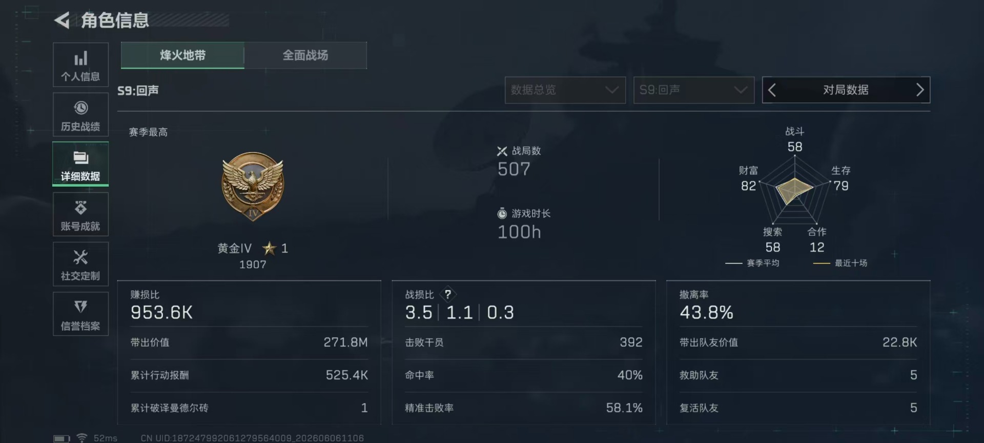 SJZQM4166087三角洲行动账号详情图31 SJZQM4166087三角洲行动账号详情图31
