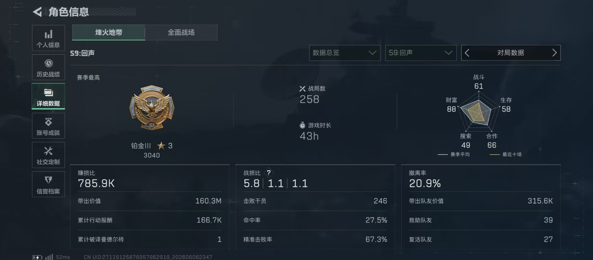 SJZQM4153680三角洲行动账号详情图20 SJZQM4153680三角洲行动账号详情图20