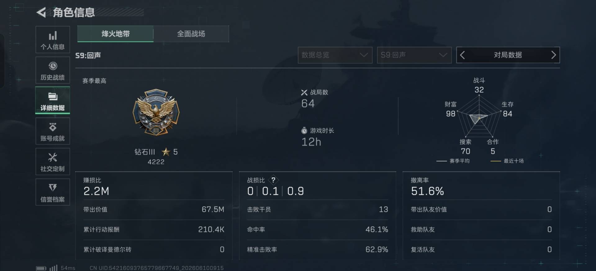 SJZQM4157222三角洲行动账号详情图16 SJZQM4157222三角洲行动账号详情图16