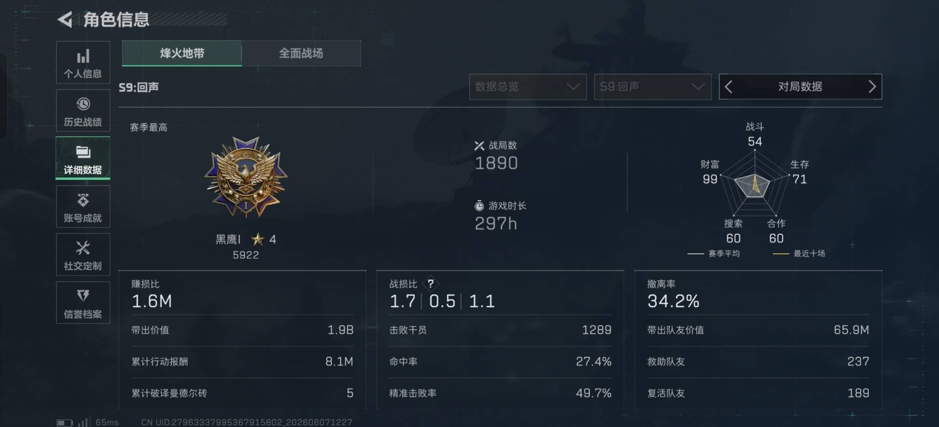 SJZQM4154654三角洲行动账号详情图11 SJZQM4154654三角洲行动账号详情图11