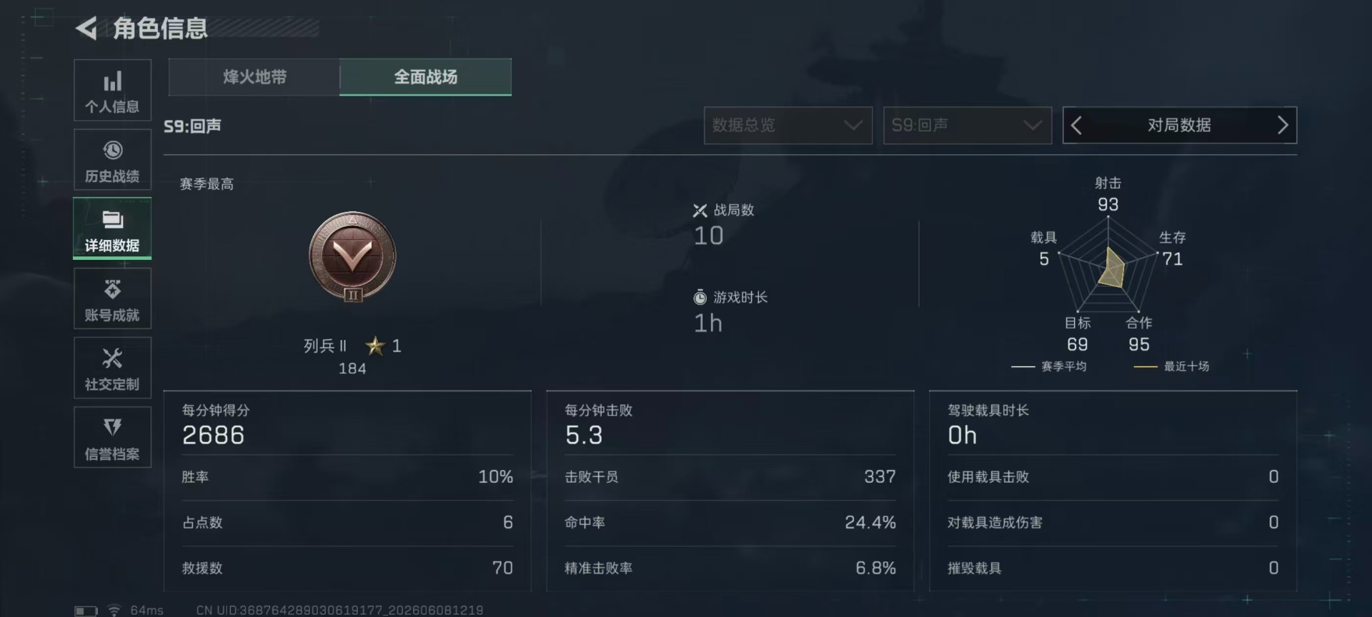SJZQM4157557三角洲行动账号详情图34 SJZQM4157557三角洲行动账号详情图34