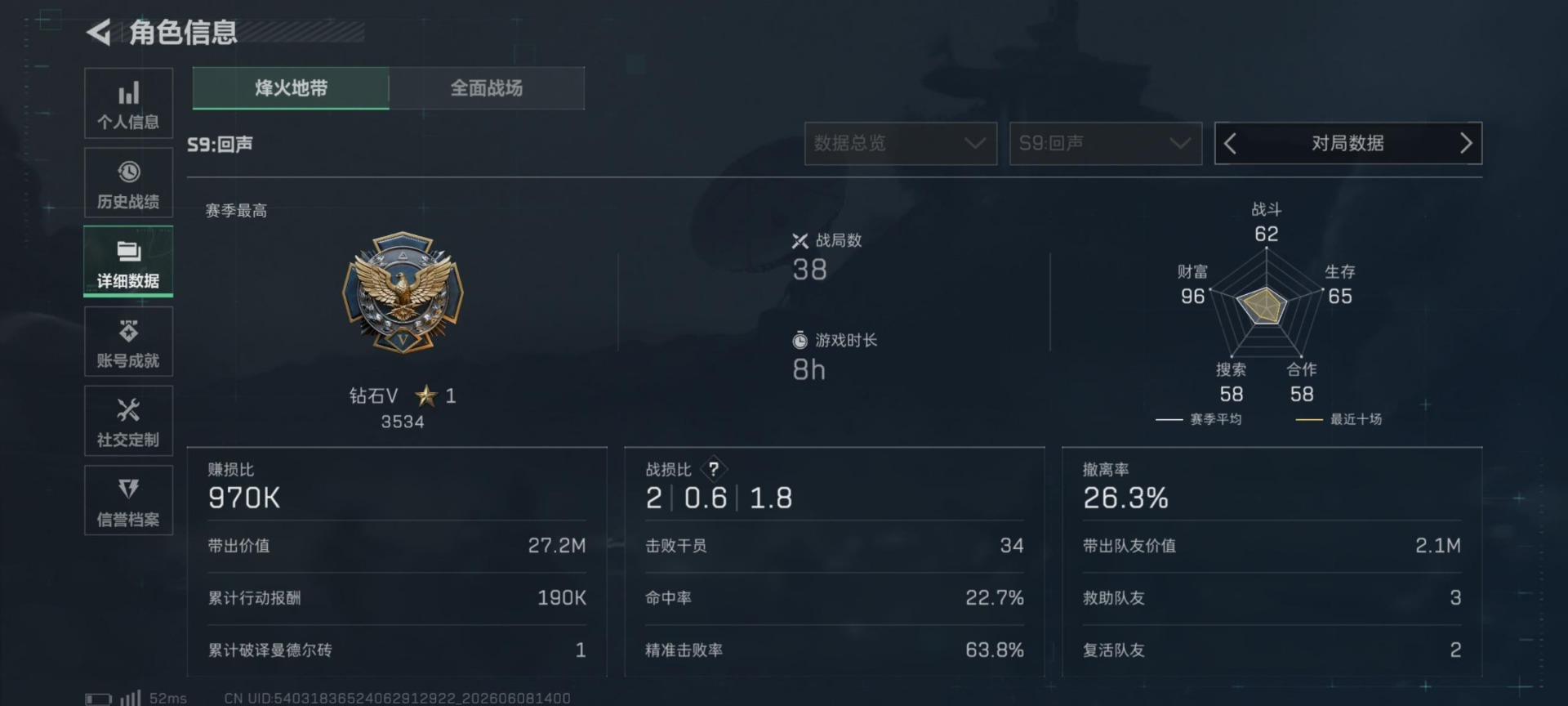 SJZQM4164992三角洲行动账号详情图24 SJZQM4164992三角洲行动账号详情图24