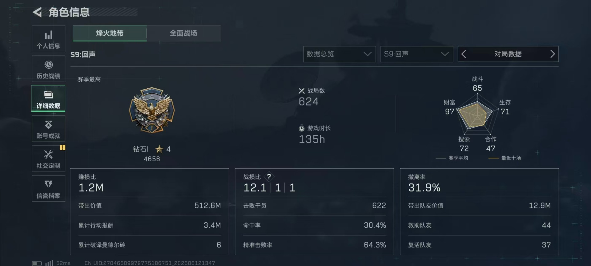 SJZQM4160127三角洲行动账号详情图20 SJZQM4160127三角洲行动账号详情图20