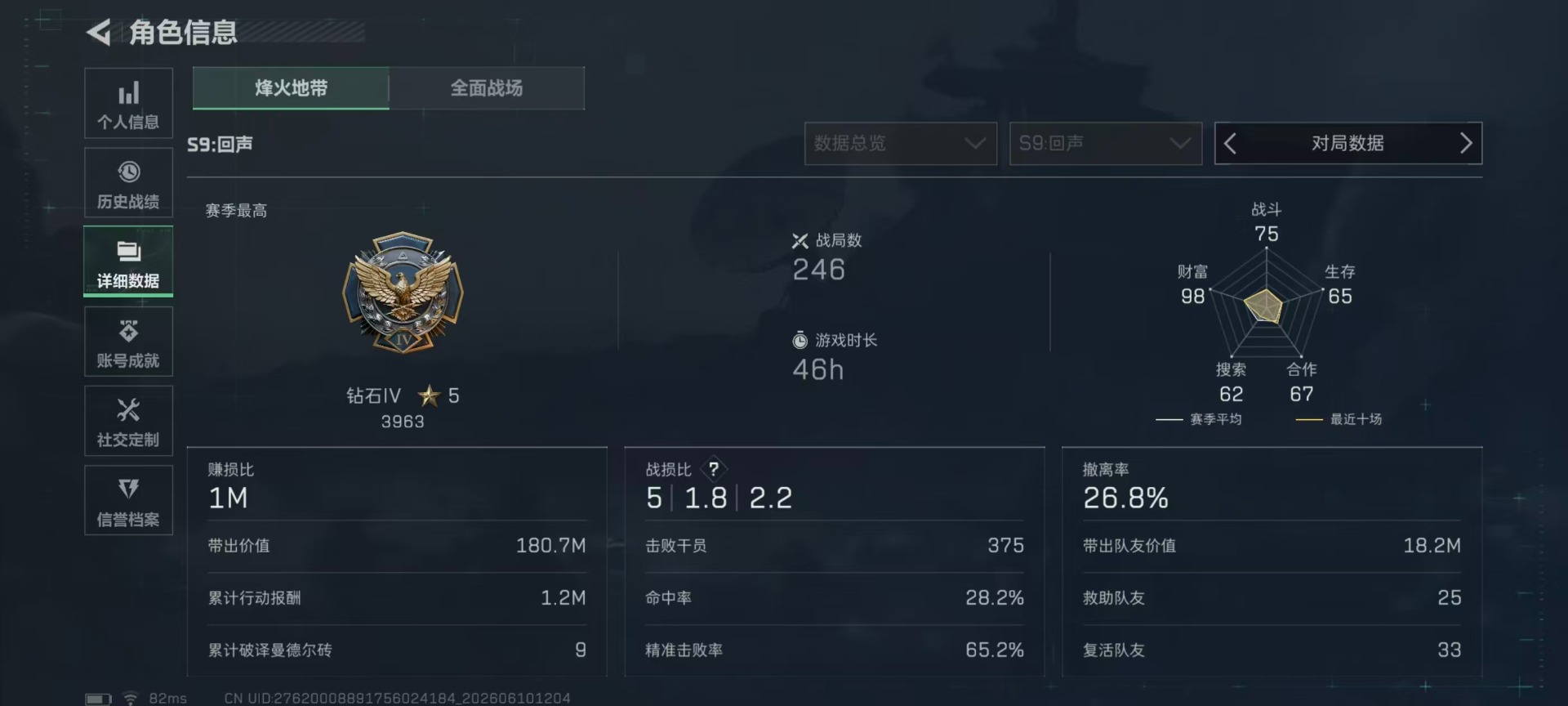 SJZQM4157013三角洲行动账号详情图36 SJZQM4157013三角洲行动账号详情图36