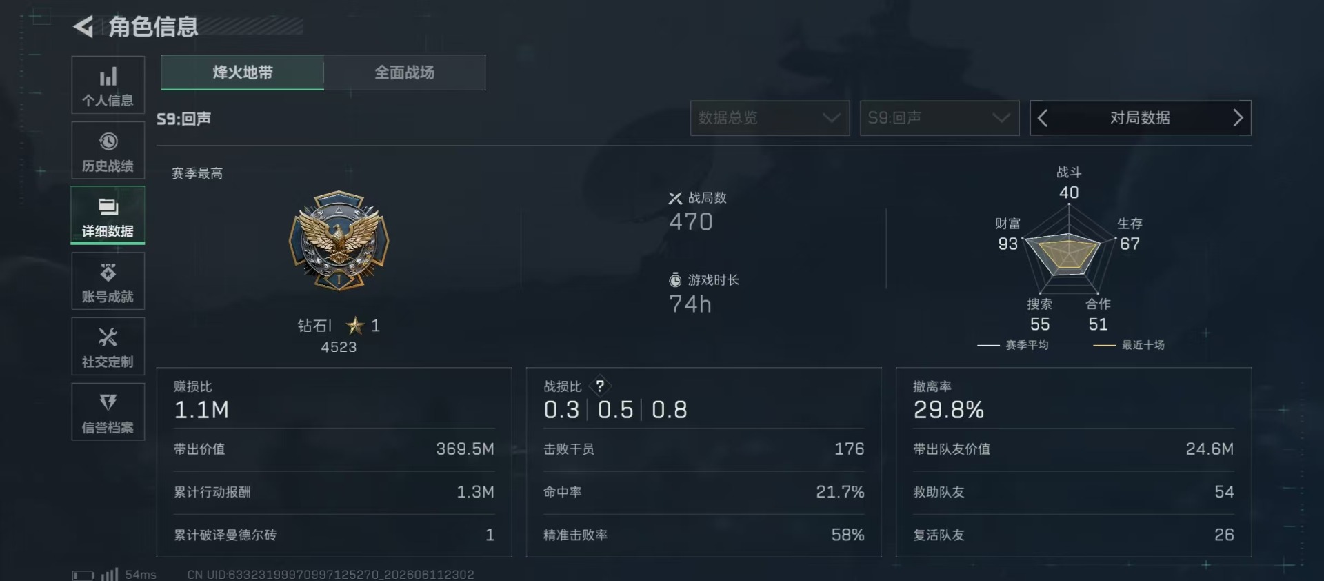 SJZQM4185746三角洲行动账号详情图22 SJZQM4185746三角洲行动账号详情图22