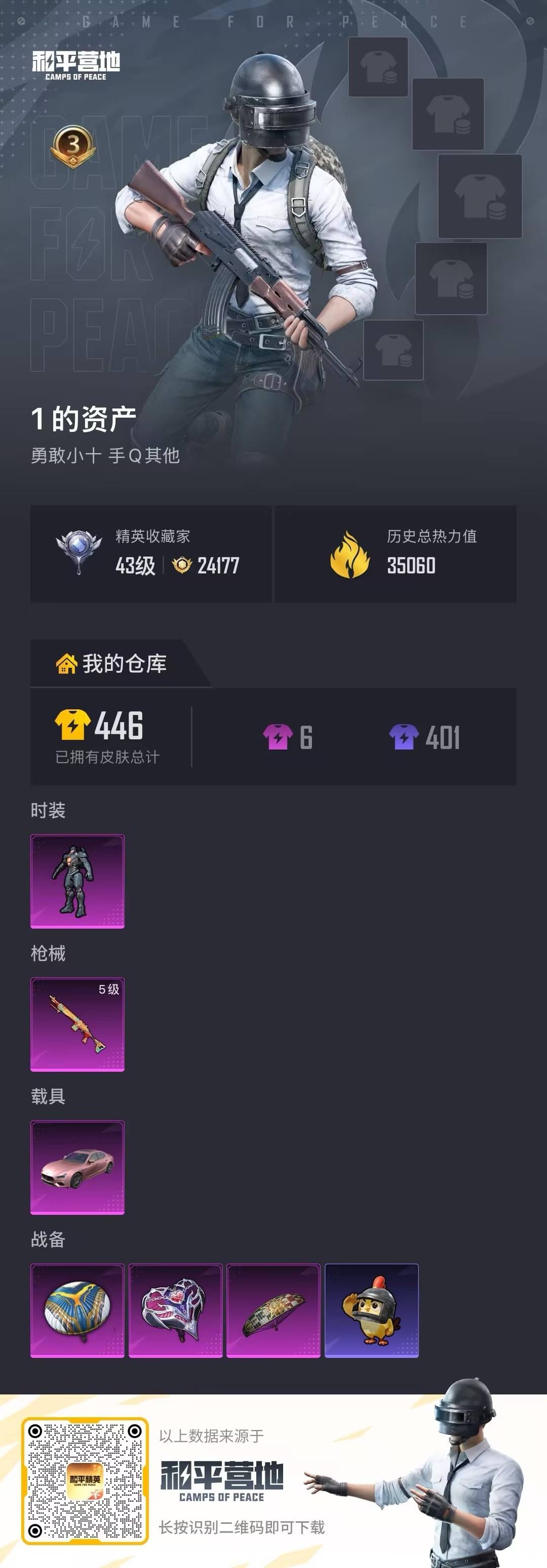 HPQM4265965和平精英账号详情图16