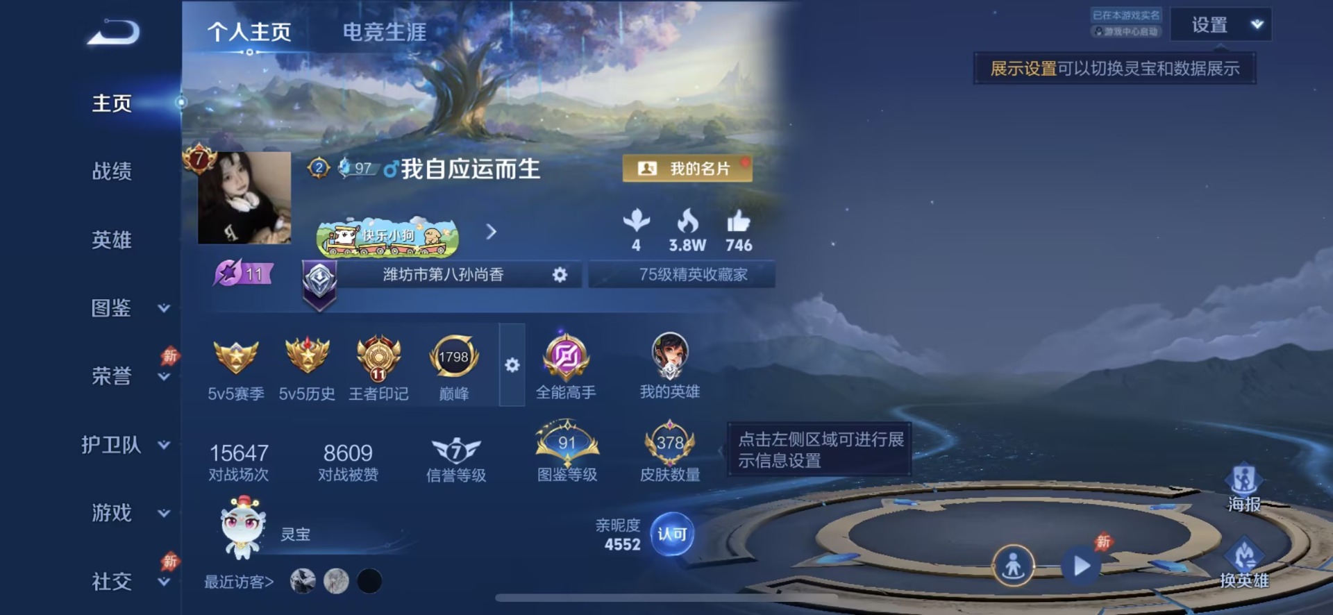 WZQM4454790王者荣耀账号详情图5 WZQM4454790王者荣耀账号详情图5