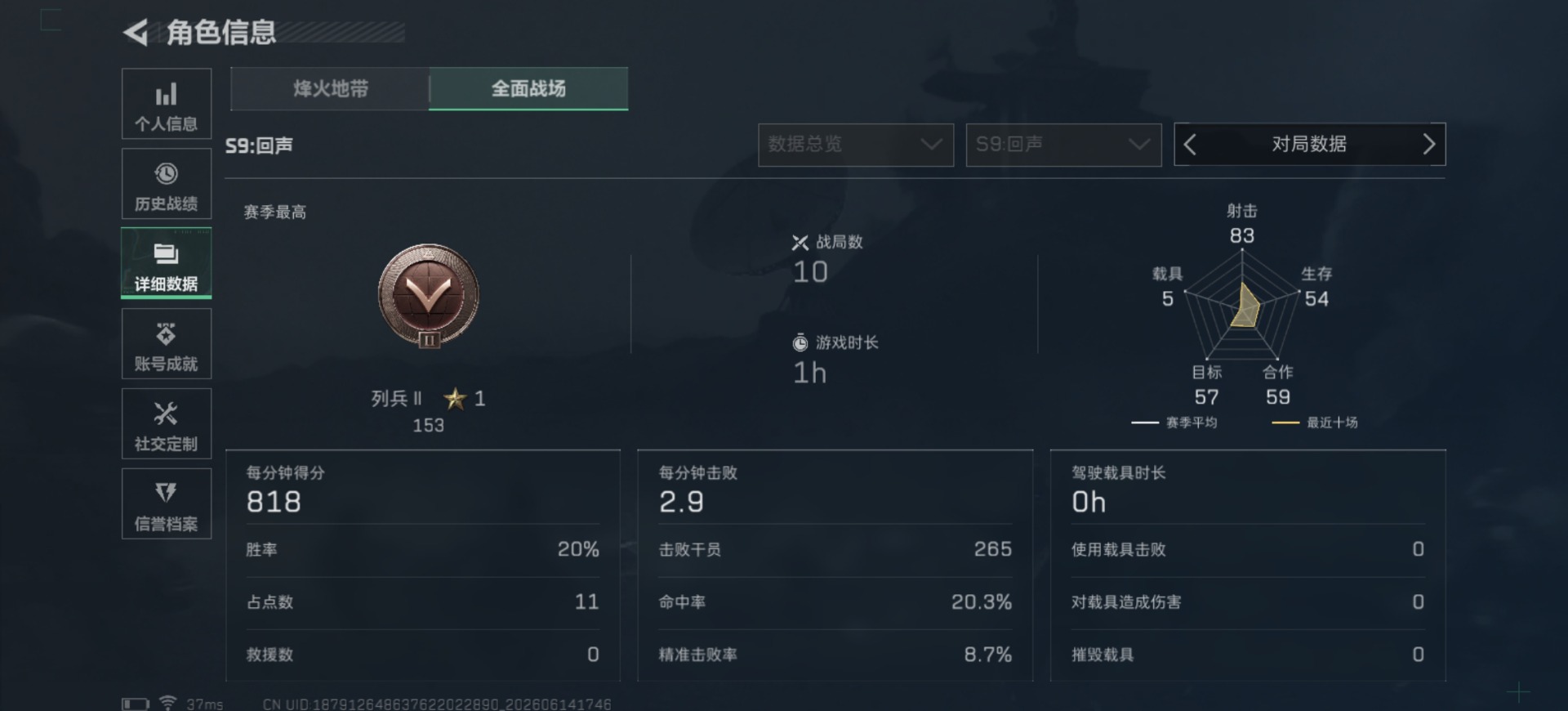 SJZQM4165000三角洲行动账号详情图6 SJZQM4165000三角洲行动账号详情图6