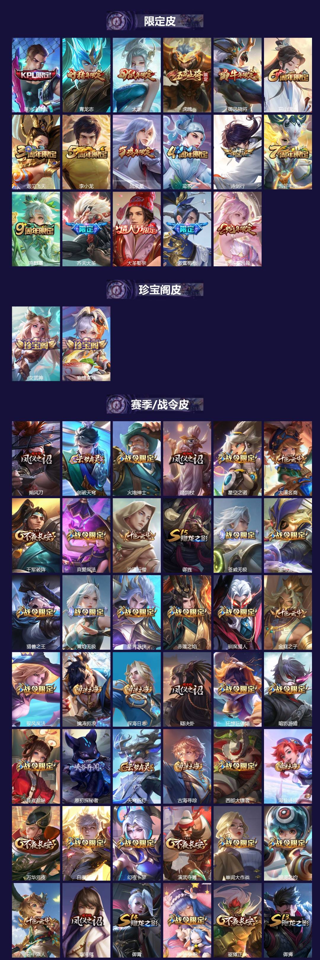 WZQM4430066王者荣耀账号详情图3