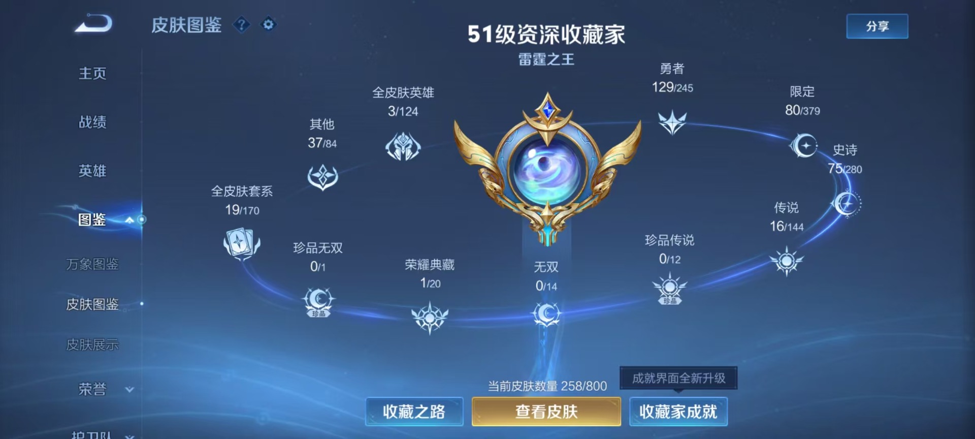 WZQM4432710王者荣耀账号详情图4