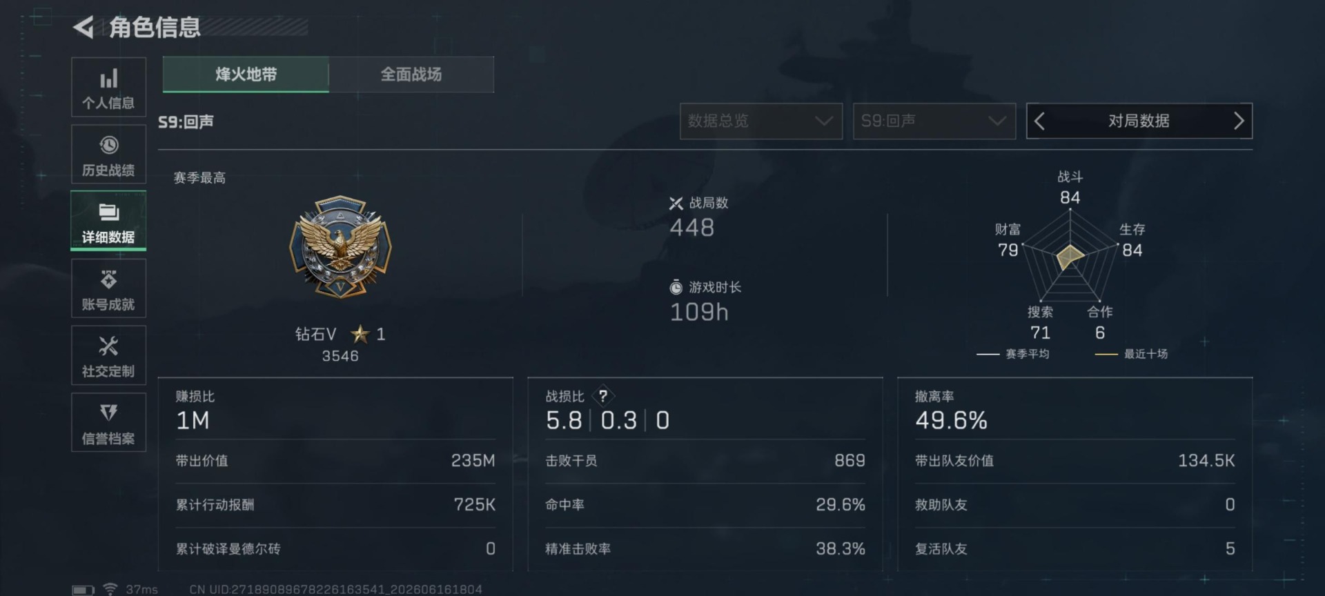 SJZQM4163499三角洲行动账号详情图20 SJZQM4163499三角洲行动账号详情图20