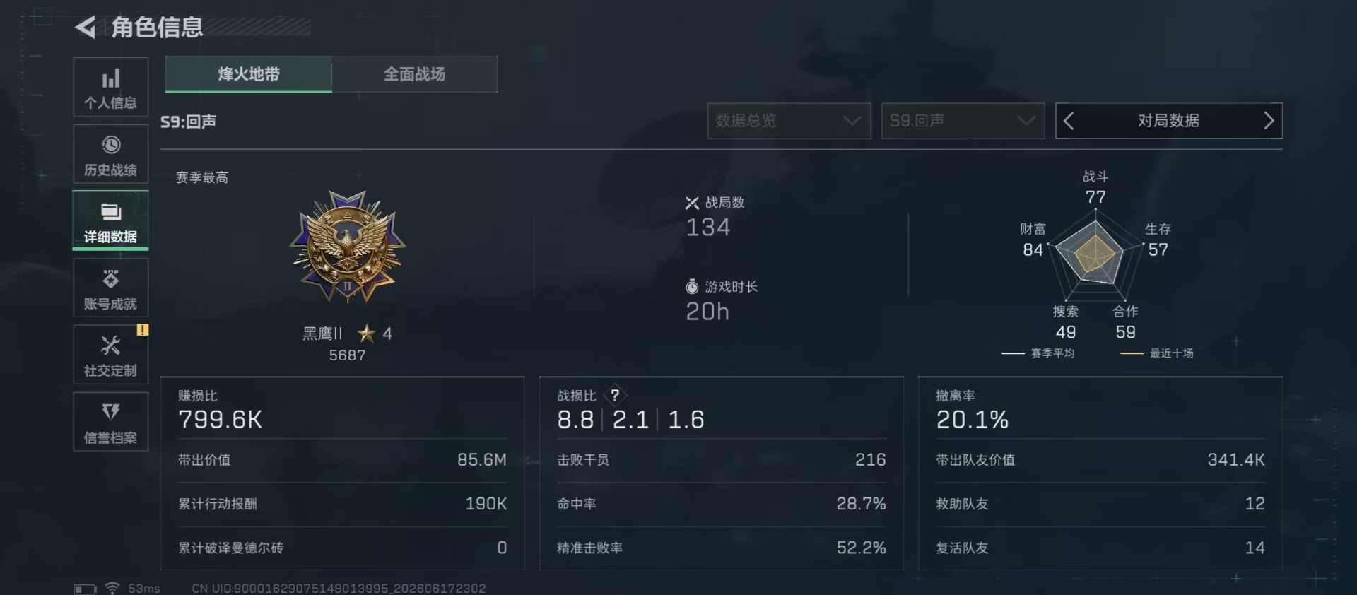 SJZQM4206925三角洲行动账号详情图22