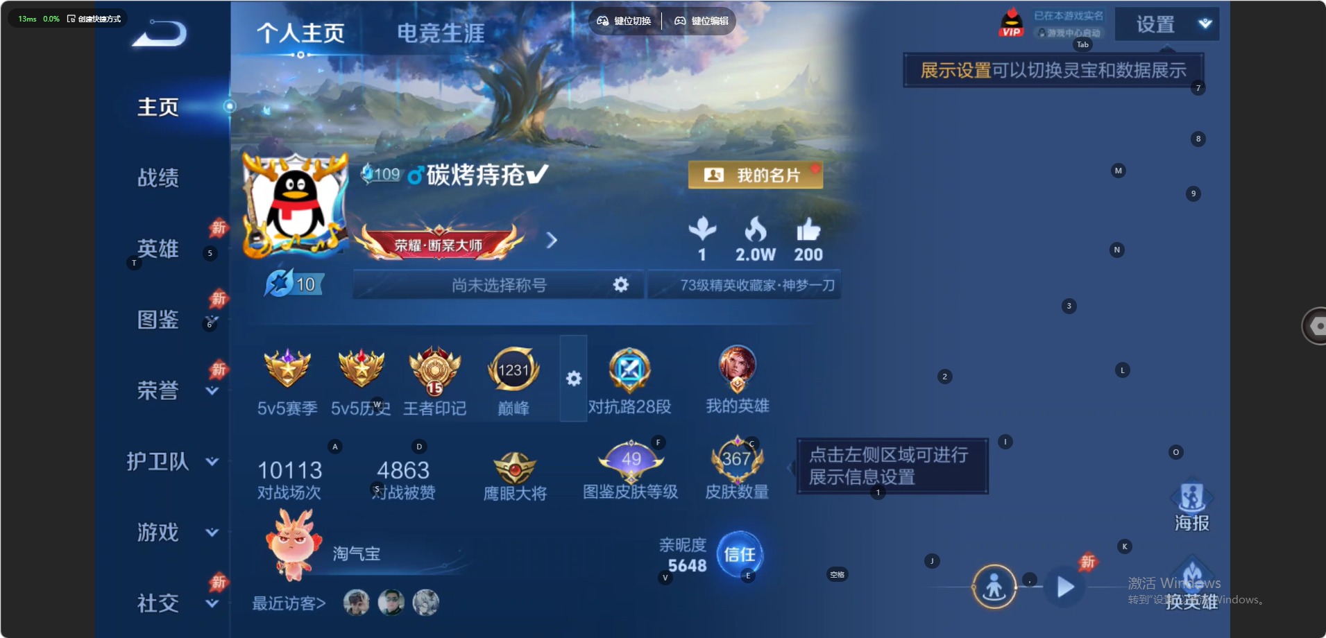 WZQM4476208王者荣耀账号详情图8 WZQM4476208王者荣耀账号详情图8