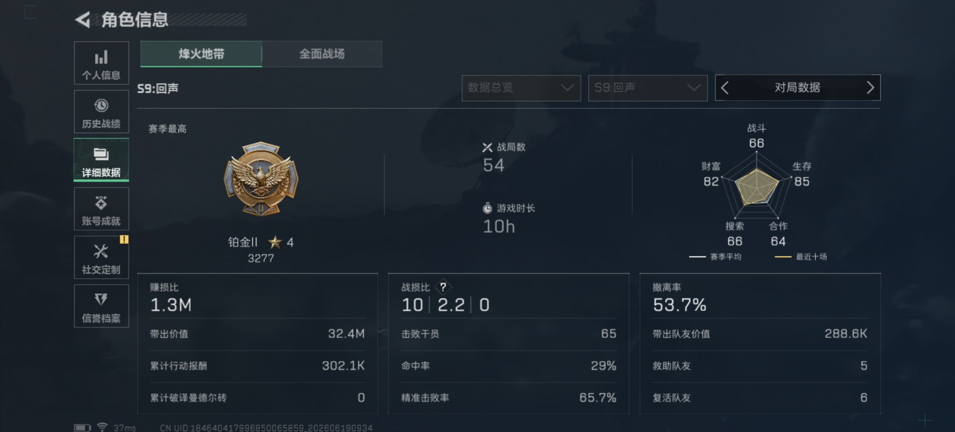 SJZQM4183295三角洲行动账号详情图5 SJZQM4183295三角洲行动账号详情图5