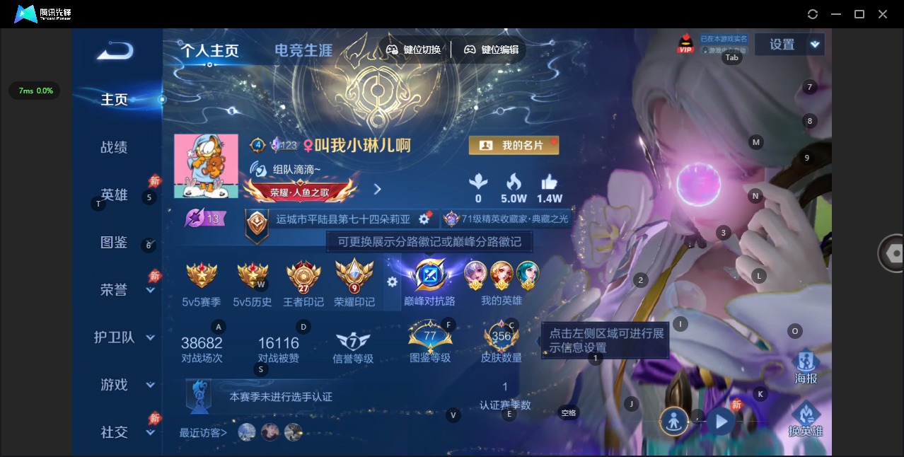 WZQM4480658王者荣耀账号详情图4 WZQM4480658王者荣耀账号详情图4