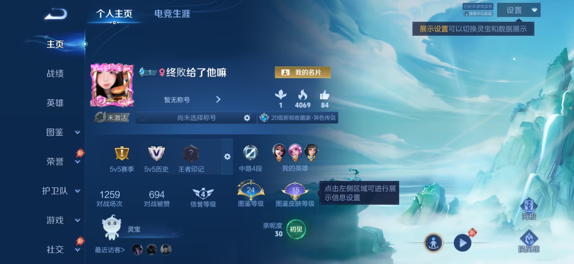 WZQM4435089王者荣耀账号详情图3 WZQM4435089王者荣耀账号详情图3