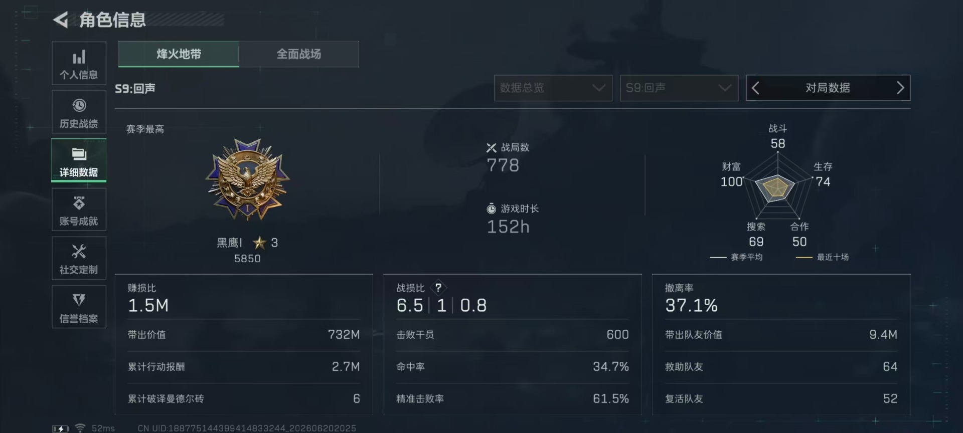 SJZQM4206455三角洲行动账号详情图26 SJZQM4206455三角洲行动账号详情图26