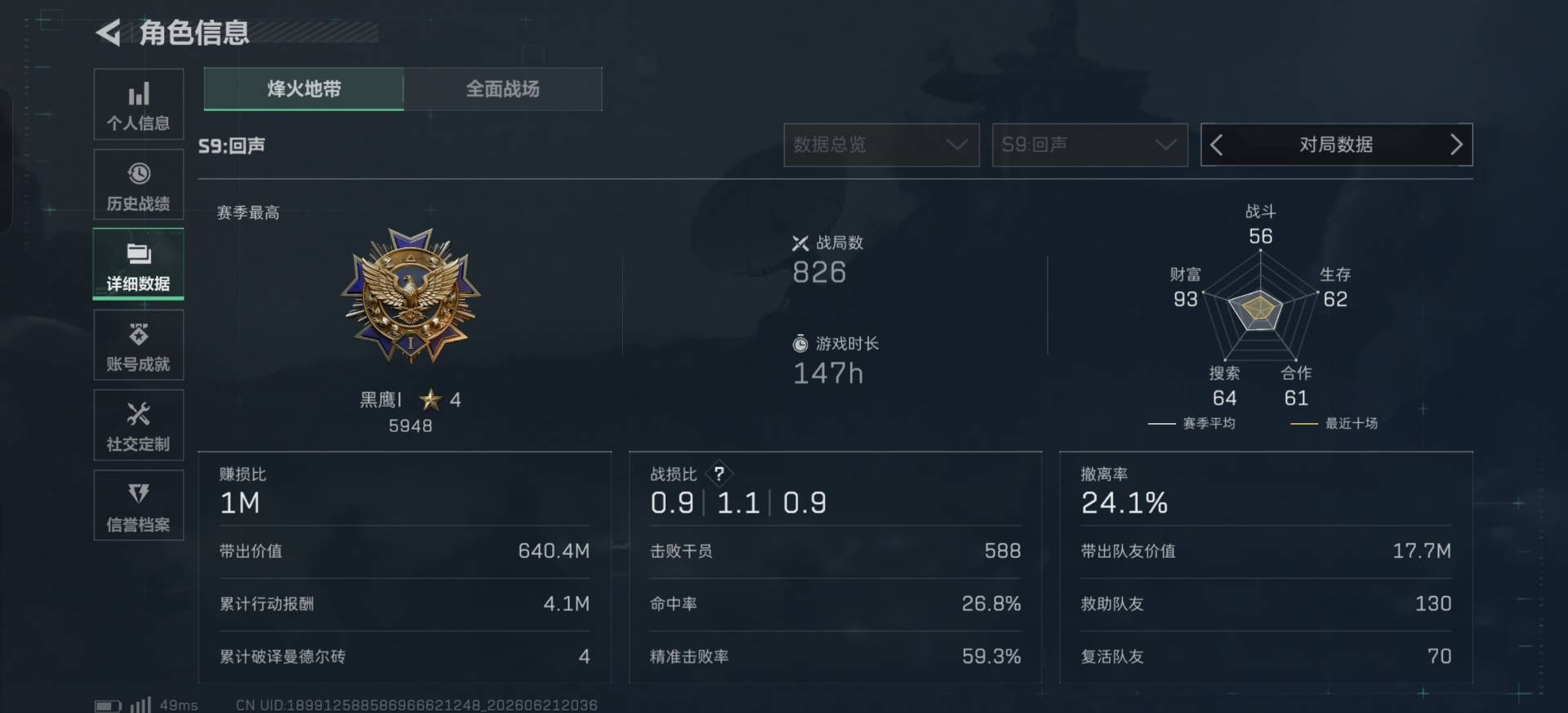 SJZQM4195010三角洲行动账号详情图17 SJZQM4195010三角洲行动账号详情图17