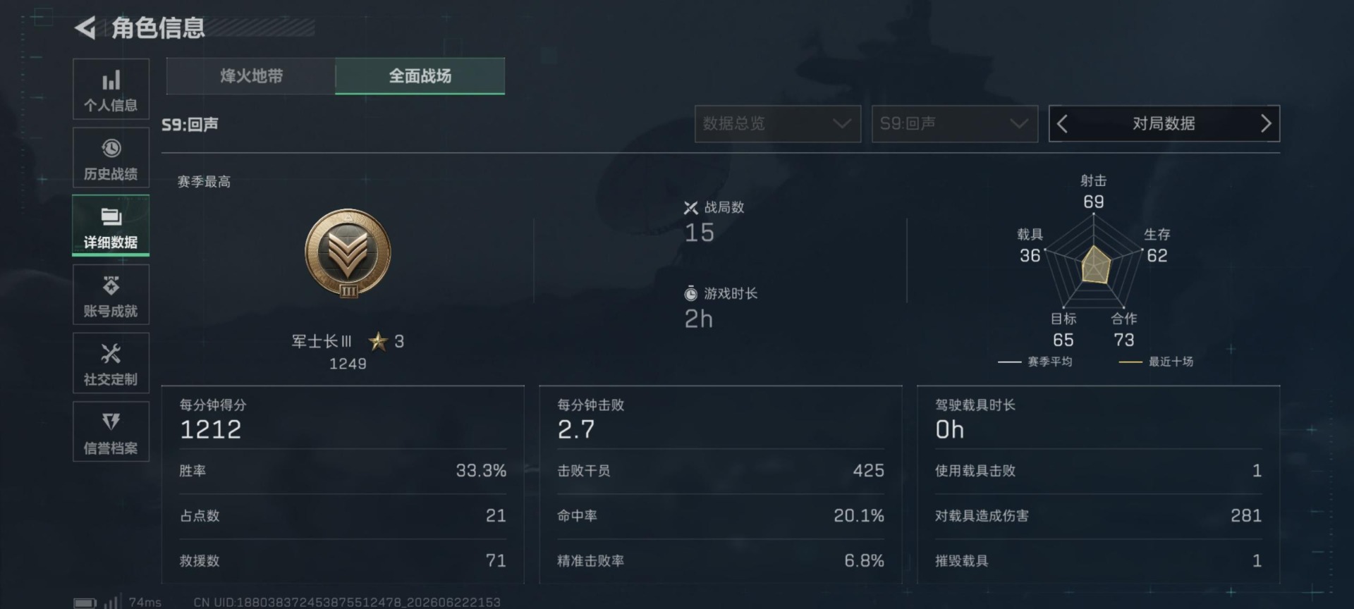 SJZQM4192170三角洲行动账号详情图25 SJZQM4192170三角洲行动账号详情图25