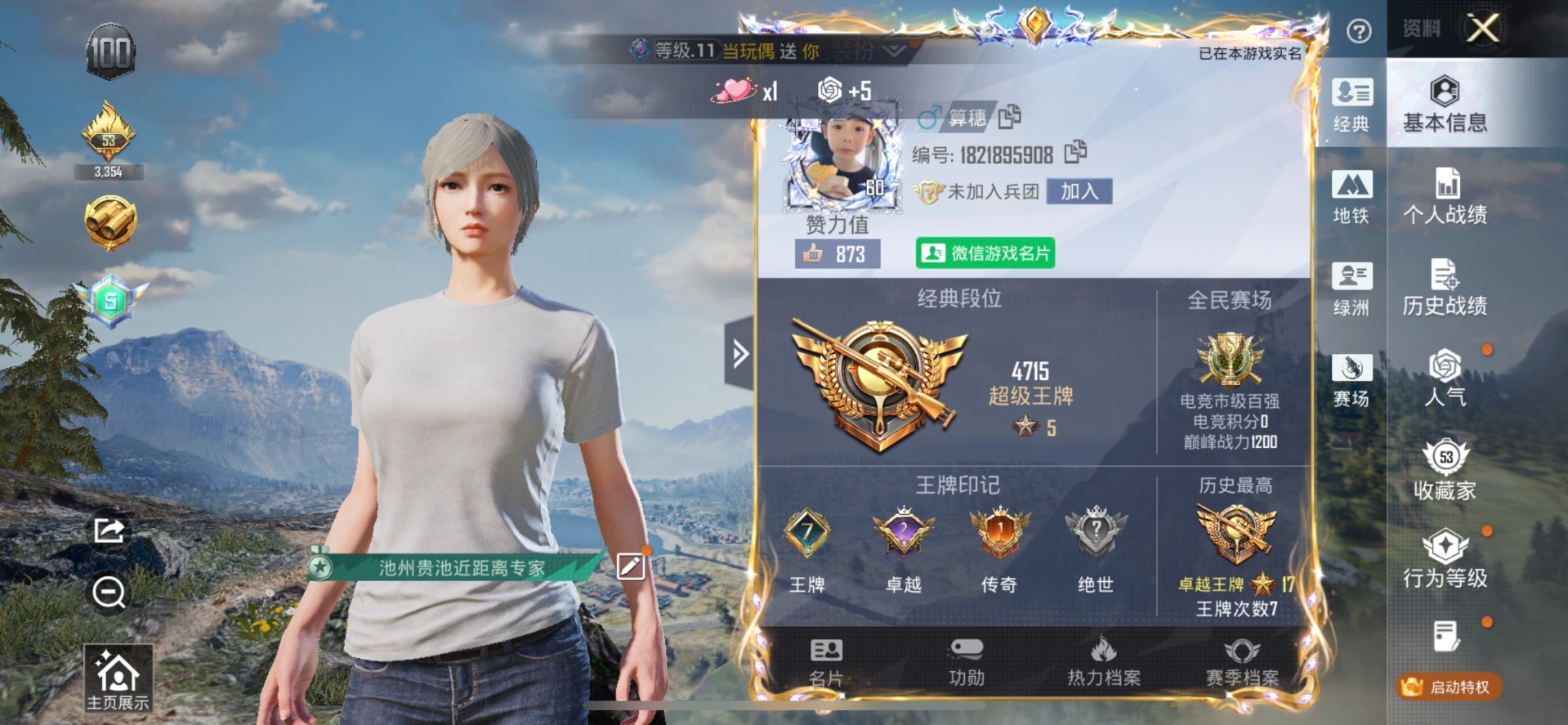 HPQM4310495和平精英账号详情图7 HPQM4310495和平精英账号详情图7