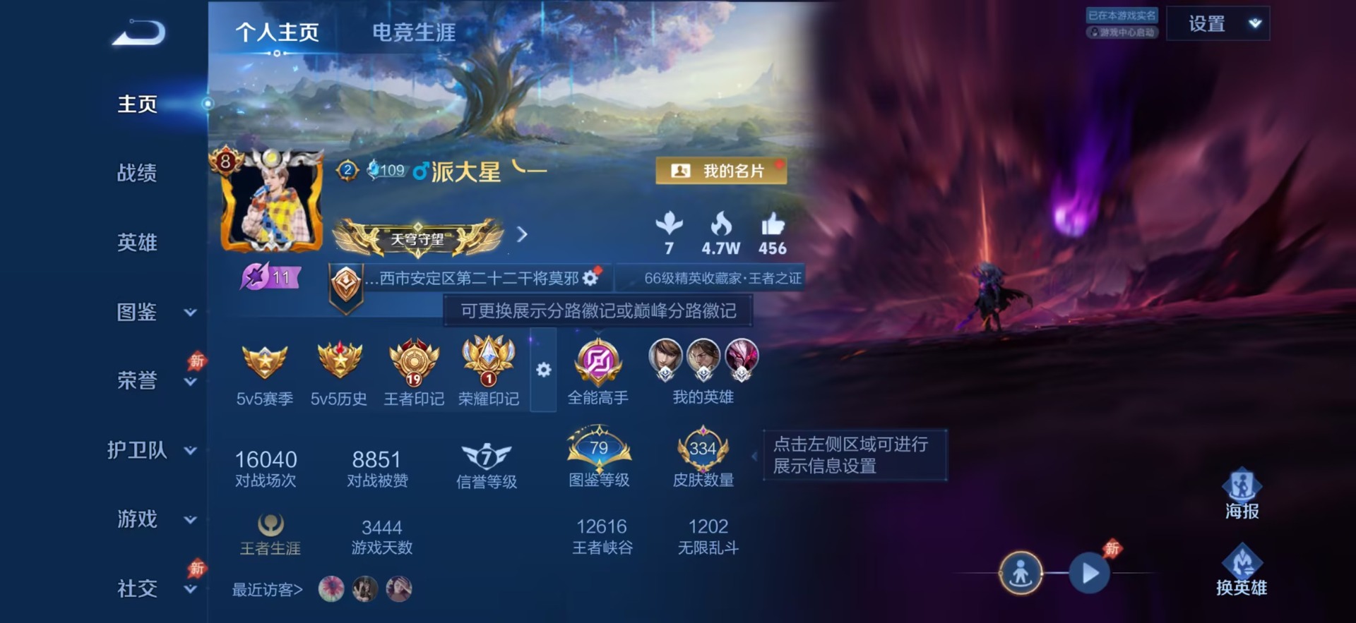 WZQM4497600王者荣耀账号详情图4 WZQM4497600王者荣耀账号详情图4