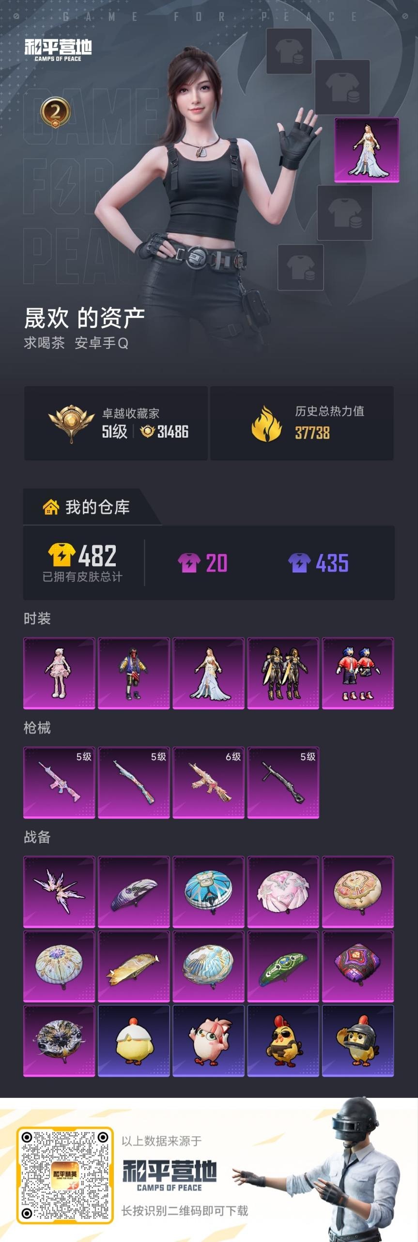 HPQM4265662和平精英账号详情图17